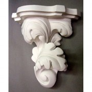 Florentine Bracket 16in. (Large) Fiberglass Resin Outdoor Wall Art