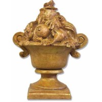 Shell Ocean Urn 13in. - Fiberglass Resin - Indoor/Outdoor Statue