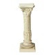 Nine Muses 32in.  Fiberglass Indoor/Outdoor Garden Pedestal -  - F68370