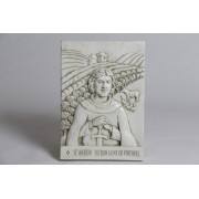 St Martin Plaque - Lightweight Fiberglass Resin Indoor/Outdoor Garden