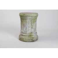 Lexford Riser Stand Pedestal Statue Base - Fiberglass Resin - Statue