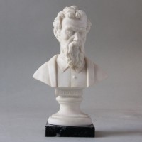 Bust Of Michelangelo - Carrara Marble Indoor Statue