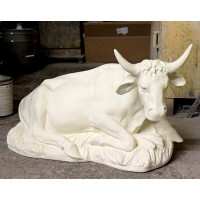 Cow Nativity Ntv1.2 Lightweight Fiberglass Resin Indoor/Outdoor Garden