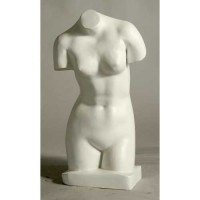 Straight Torso - Fiberglass Resin - Indoor/Outdoor Statue/Sculpture