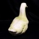 Garden Duck Fiber Stone Resin Indoor/Outdoor Garden Statue/Sculpture -  - FS9158
