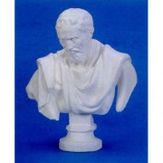 Michelangelo Bust 32in. (Chest) Fiberglass Resin Indoor/Outdoor Garden