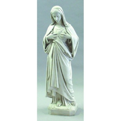 Mary Of The Seven Sorrows 49in. High Fiberglass Indoor/Outdoor Garden -  - F6623