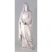 Our Lady Of Sorrow 65in. - Lightweight Fiberglass Resin - Indoor/Outdoor Statue