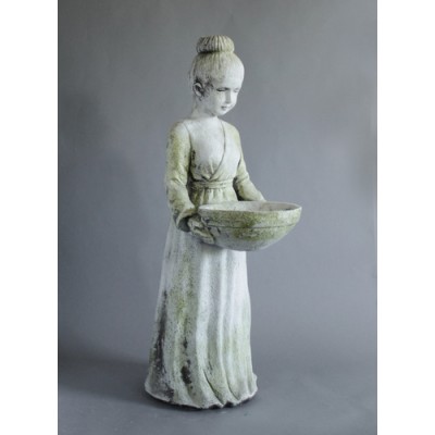 Garden Keeper Fiber Stone Resin Indoor/Outdoor Statuary -  - FS9154