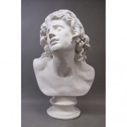 Slave Bust 32in. - Fiberglass Resin - Indoor/Outdoor Statue/Sculpture