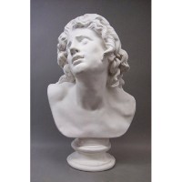 Slave Bust 32in. - Fiberglass Resin - Indoor/Outdoor Statue/Sculpture
