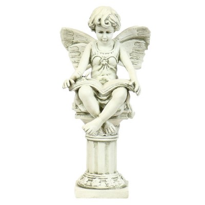 Reading Fairy 20in. - Fiberglass - Indoor/Outdoor Garden Statue -  - F68997