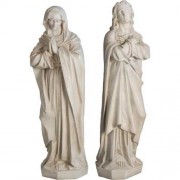 Mary & John At Crucifixion42 Lightweight Fiberglass Resin Indoor/Outdoor Church Statuary