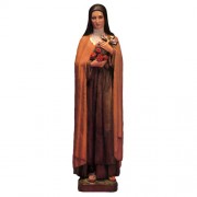 Saint Theresa 60in. High - Lightweight Fiberglass Resin - Indoor/Outdoor Statue Saint Theresa 60in. High - Lightweight Fiberglass Resin - Indoor/Outdoor Statue