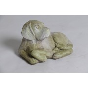 Hunter Pup Fiberglass Resin Indoor/Outdoor Garden Statue/Sculpture