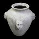 Four Face Pot 21in. High - Fiber Stone Resin - Indoor/Outdoor Statue -  - FS7763