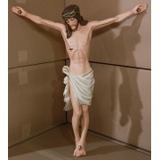 Great Oak Corpus for Church Altar 37" - (Body Only)  Lightweight Fiberglass Resin Indoor/Outdoor Church Statuary