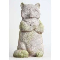 Raccoon 20 Fiberglass Resin Indoor/Outdoor Garden Statue