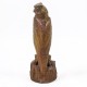 Owl Carved 18in. - Fiber Stone Resin - Indoor/Outdoor Garden Statue -  - FS8157