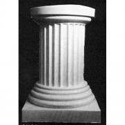 Short Common Column 28in. - Fiberglass Resin - Indoor/Outdoor Statue