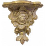 Rose Cluster Bracket - Large - Fiberglass Resin - Outdoor Statue