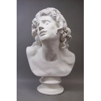 Slave Bust 32in. Fiberglass Resin Indoor/Outdoor Garden