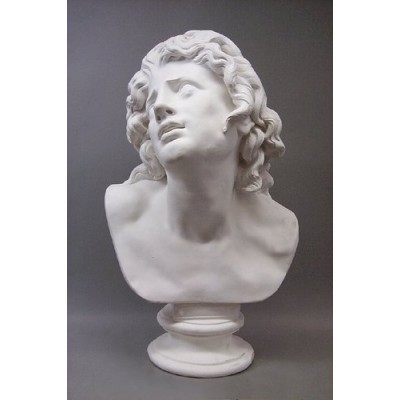 Slave Bust 32in. Fiberglass Indoor/Outdoor Garden -  - FS9384