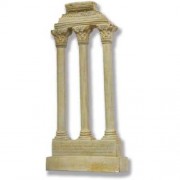 Ruin Column Straight Fiberglass Resin Indoor/Outdoor Statue/Sculpture