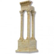 Ruin Column - Corner Fiberglass Resin Indoor/Outdoor Statue/Sculpture