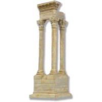 Ruin Column - Corner Fiberglass Resin Indoor/Outdoor Statue/Sculpture