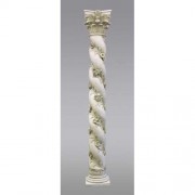 Twisted Rose Stand Pedestal Statue Display Base/Riser 96in. Lightweight Lightweight Fiberglass Resin