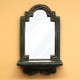 Wall Mirror W/Shelf Fiberglass Indoor/Outdoor Garden -  - F9157