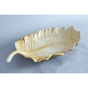 Desert Leaf Plate Fiberglass Resin Indoor/Outdoor Statue/Sculpture