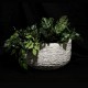 Harden Pot Medium 9.5in. B Fiber Stone Resin Indoor/Outdoor Statue -  - FS62048B