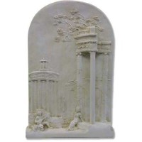 Moonlight Song Left Or Right Fiberglass Resin Outdoor Wall Mount Statue