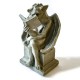 Dragon with Book Fiber Stone Resin Indoor/Outdoor Statuary -  - FS9209