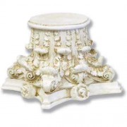 Corinthian Riser 5in. Fiberglass Resin Indoor/Outdoor Garden