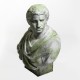 Brutus Robed Bust 33in. Fiberglass Indoor/Outdoor Garden Sculpture -  - FSDS181