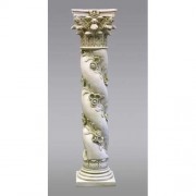 Twisted Rose Stand Pedestal Statue Display Base/Riser 60in. Lightweight Lightweight Fiberglass Resin
