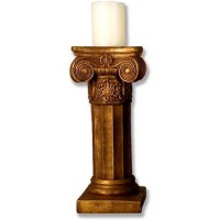 Ionic Candleholder - Lightweight Fiberglass Resin - Indoor/Outdoor Church Statuary