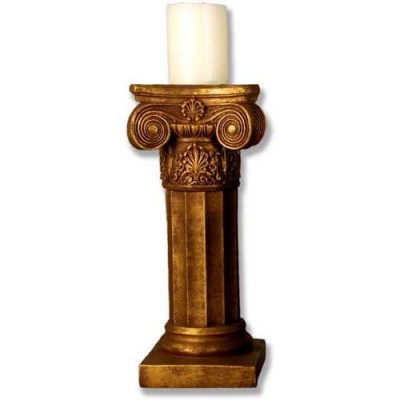 Ionic Candleholder - Fiberglass - Indoor/Outdoor Garden Statue -  - HF6846