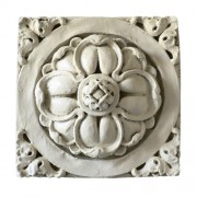 Clover Detail 18 Fiberglass Resin Indoor/Outdoor Garden Statue