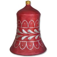 Massive Jingle Bell Ornament 31 In. Lightweight Fiberglass Resin Indoor/Outdoor Statue/Sculpture