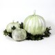 Pumpkin 11 Inch Fiber Stone Resin Indoor/Outdoor Statue/Sculpture -  - FS8118