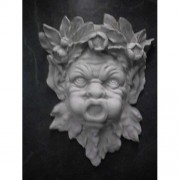 Saint Etienne Cherub Plaque 19in. - Fiberglass Resin - Outdoor