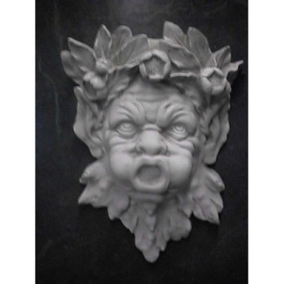 Saint Etienne Cherub Plaque 19in. - Fiberglass - Outdoor Statue -  - F69854