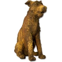 Wire Terrior 23in. - Fiberglass Resin - Indoor/Outdoor Garden Statue