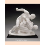 Wrestlers Sml. - Carrara Marble Wrestlers Sml. - Carrara Marble