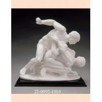 Wrestlers Sml. - Carrara Marble