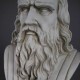 Da Vinci Bust - Large 12in. - Fiberglass - Indoor/Outdoor Statue -  - F7278